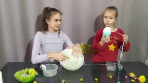 Ажурное яйцо из ниток! Пасхальная поделка ?/ что- то пошло не так?