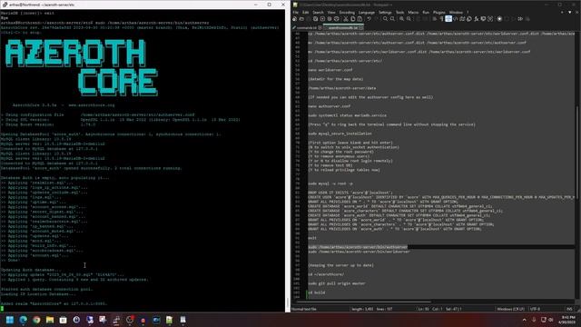 How to Create Your Own Linux Based 3.3.5 WoW WotLK AzerothCore Server [2023] смотреть онлайн