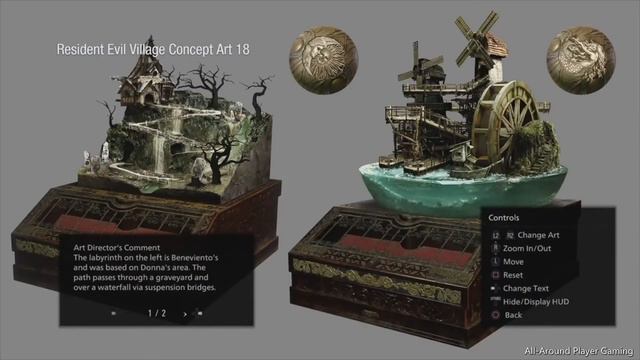 Four Lords - Four Labyrinths! - Puzzles - Concept Art - Trauma pack - Resident Evil Village смотреть онлайн