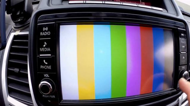 Штатная магнитола Mitsubishi с двумя крутилками CD/DVD привода (8701A753) смотреть онлайн