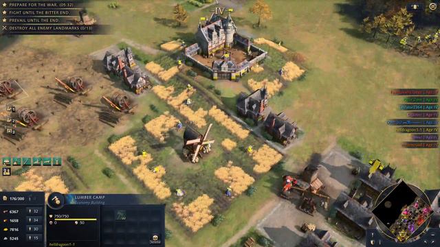 Age of Empires 4 - 4v4 MASSIVE MOUNTAIN PASS ATTACK | Multiplayer Gameplay смотреть онлайн
