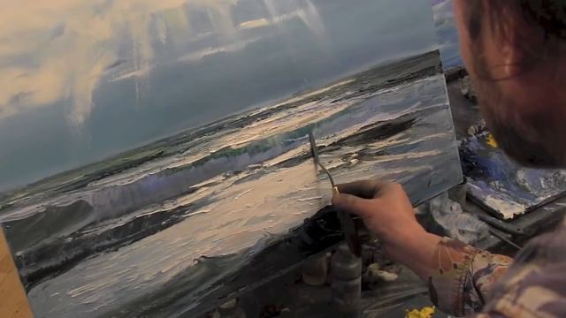 Море, уроки рисования для начинающих, Сахаров смотреть онлайн