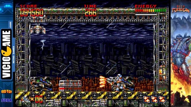 ? Mega Turrican (Mega Drive) Complete Gameplay смотреть онлайн