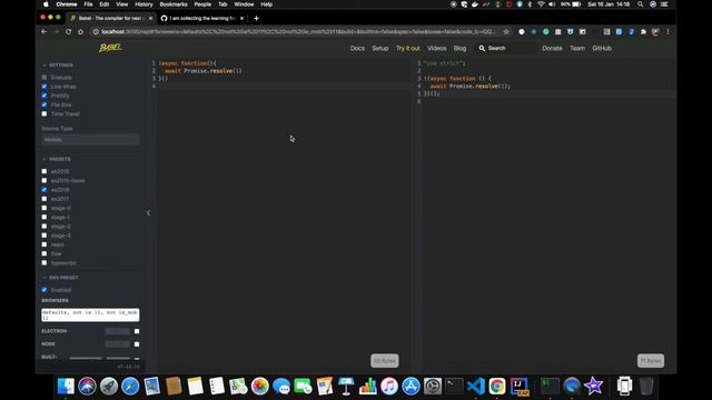 Reverse engineering the babel website | run-s | filesize | safe-evaluation of code | workers смотреть онлайн