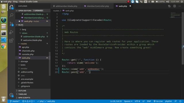 Laravel 8 tutorial - Save Data in Database смотреть онлайн