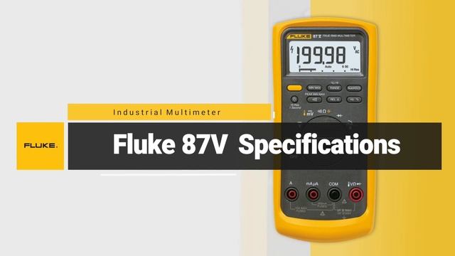 Fluke 87V MAX TRMS Multimeter смотреть онлайн
