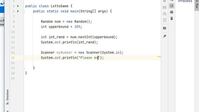 Java Lotto Game смотреть онлайн