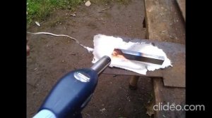 Пайка латунью - тестирование газовой горелки