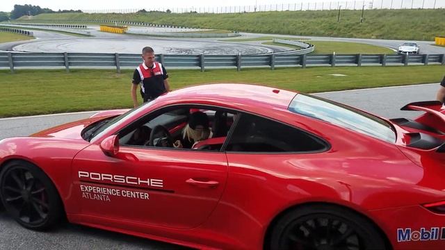 Porsche Experience Center Atlanta - End of Dad's Lap смотреть онлайн
