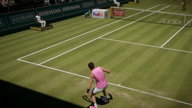 Tennis World Tour 2 - Juan Martín del Potro vs Rafael Nadal - PS4 Gameplay смотреть онлайн