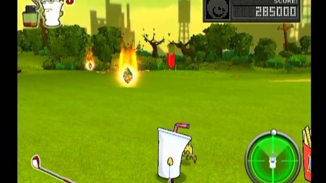 Aqua Teen Hunger Force: Zombie Ninja Pro Am ... (PS2) Gameplay смотреть онлайн