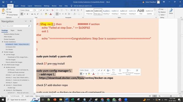 Docker Installation Using Shell Script смотреть онлайн