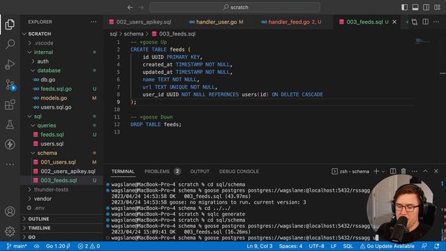 Build a Backend Web Server + RSS Aggregator _ Full Golang Tutorial смотреть онлайн