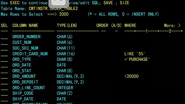 BMC Compuware File-AID for Db2 - Using selection criteria смотреть онлайн