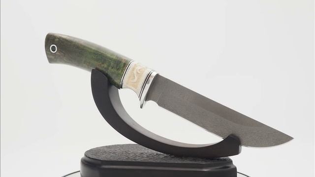 Нож Турист, клинок из тигельного булата смотреть онлайн