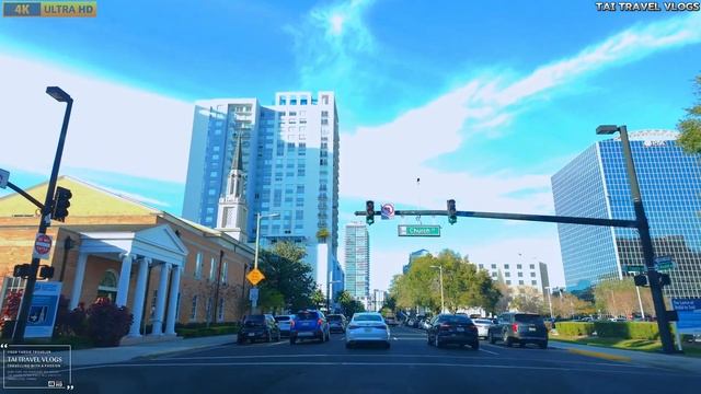 ?? 4K DRIVE | DOWNTOWN ORLANDO FLORIDA #4K #orlando смотреть онлайн