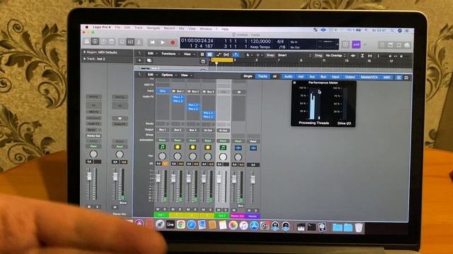 Logic Pro X. Из-за чего происходит system overload и что делать. Простыми словами. смотреть онлайн