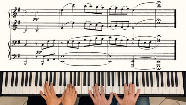 P. I. Tchaikovsky: 1-5 Russian Folk Songs for Piano four hands смотреть онлайн