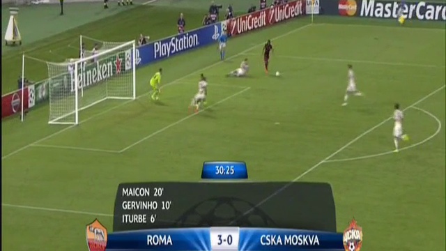Рома - ЦСКА смотреть онлайн
