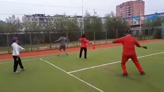 Тайцзицюань с веером в Якутске с Николаем Нимаевым смотреть онлайн