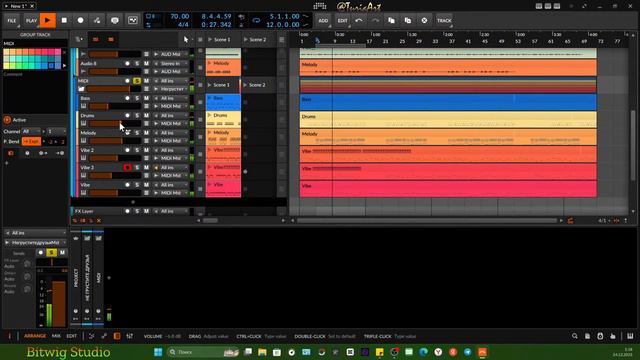 Bitwig Studio 5.1.Стрим. Вопросы есть? Задавайте! смотреть онлайн