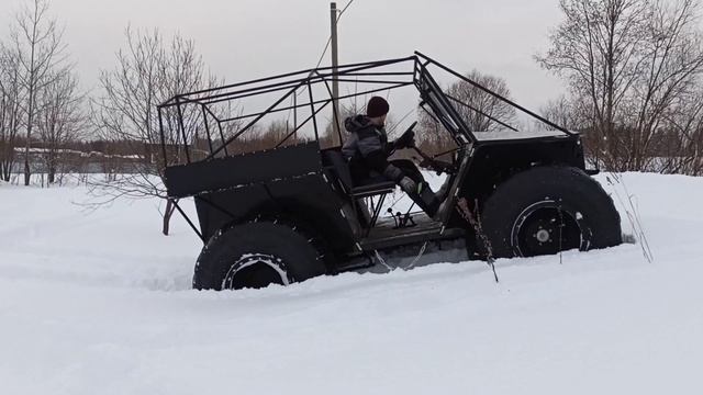 Тесты нового вездехода GALA Practic