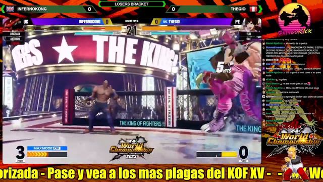 // KOF XV //🇬🇧InfernoKong🇬🇧 🆚 🇵🇪TheGio🇵🇪 Torneo Mundial SWC 2024 смотреть онлайн