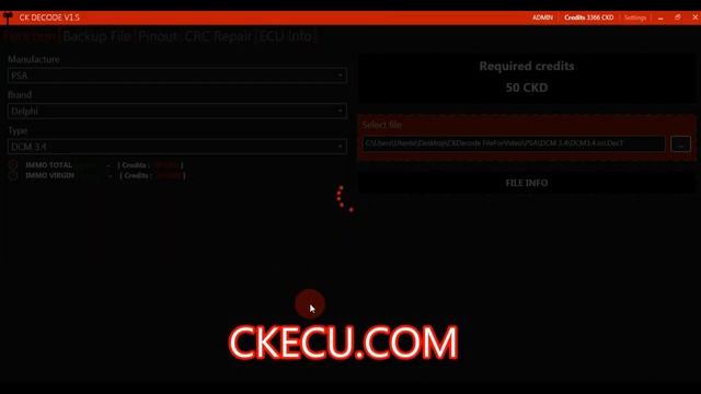 Delphi DCM3.4 (Citroen / Peugeot / Fiat) IMMO OFF | Without EMULATOR!!! смотреть онлайн