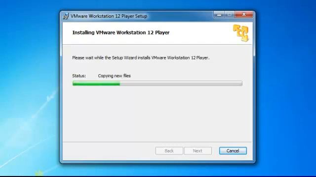Установка VMware 12 player на Windows 7 смотреть онлайн