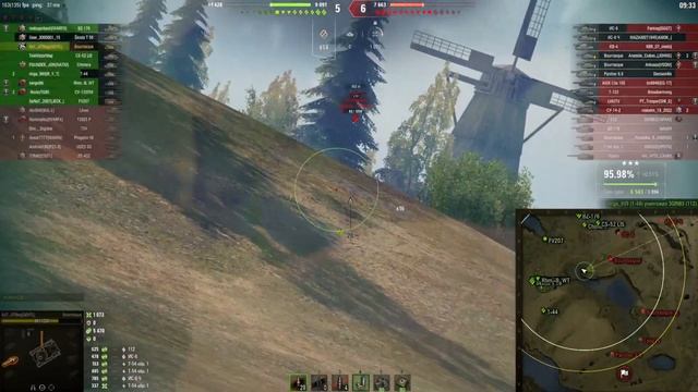 ? 3 отметки на лучшем СТ-8 Bat.-Châtillon Bourrasque ? Лёгкий танк в шкуре среднего | World of Tank смотреть онлайн