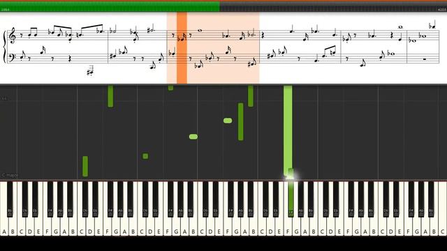 Chopin Nocturne In B, Op  32, No 1. Piano Tutorial Synthesia (Sheet Music + Midi)