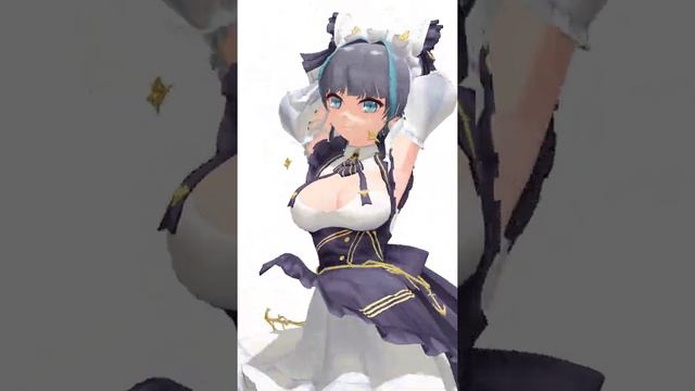 [mmd] Azurlane HMS Cheshire Hip Sway Dance アズレン チェシャー 1080p