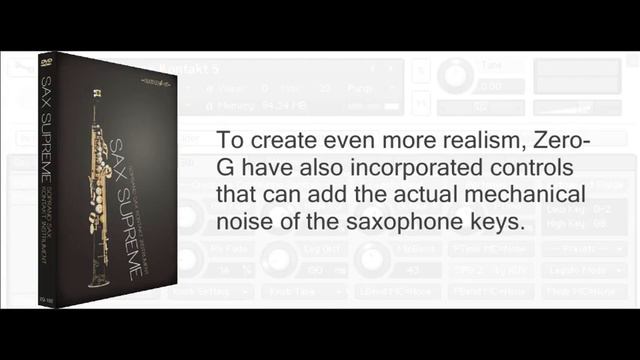 Sax Supreme Soprano Sax library for Native Instruments Kontakt смотреть онлайн