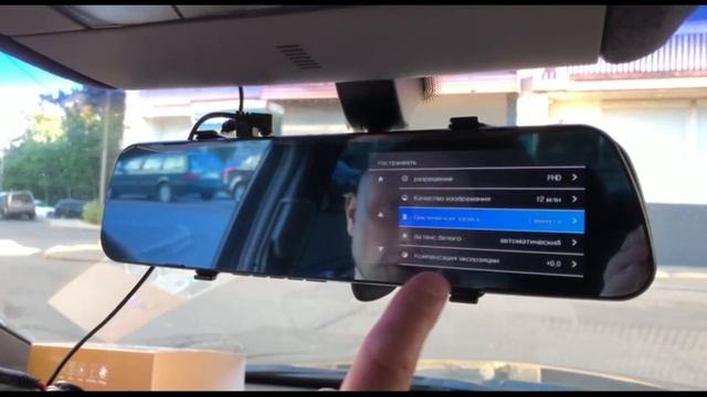 Видеорегистратор зеркало Rear - View Mirror Full HD1080 смотреть онлайн