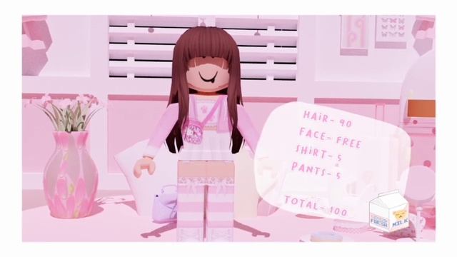 cheap aesthetic roblox outfits ! (under 100 robux) ♡ смотреть онлайн