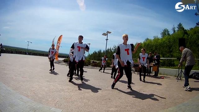Велопрогулка на День 1000 Велосипедистов 2019. Школа танцве S-ART смотреть онлайн