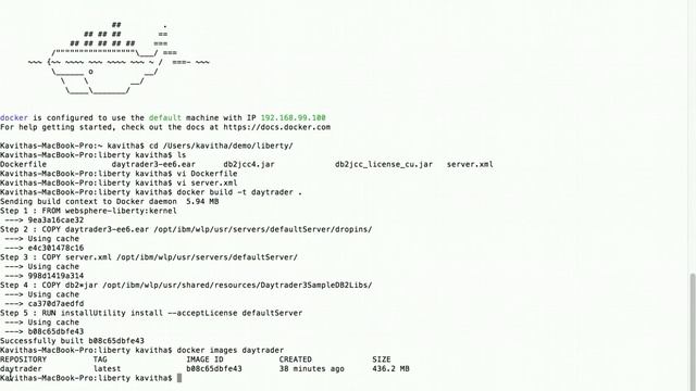 Running Daytrader application in Liberty Container which accesses DB2 Server running on premise смотреть онлайн
