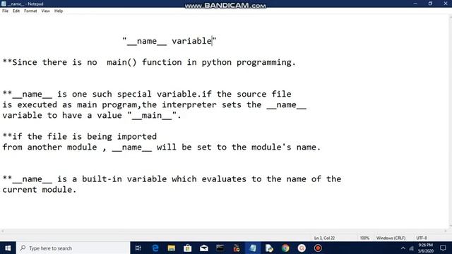 __name__ variable(Bengali) | Python Programming смотреть онлайн