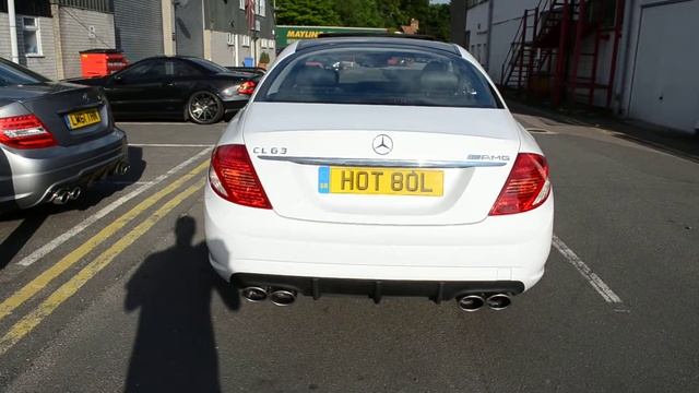 Mercedes W216 CL500 CKS Sport Exhaust system & AMG accessories смотреть онлайн