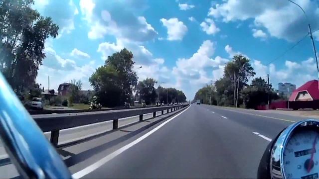 Мото колонна, примерно 14:30, Горьковское направление смотреть онлайн