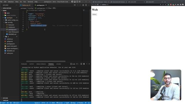 Getting started with Turborepo смотреть онлайн