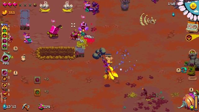 Let's Play Atomicrops: Rye Reaps Rare Rewards - Episode 2 смотреть онлайн