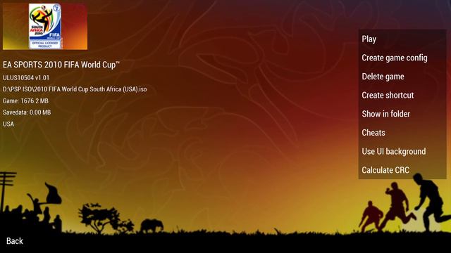 2010 FIFA World Cup South Africa (PSP) - XMB Theme смотреть онлайн