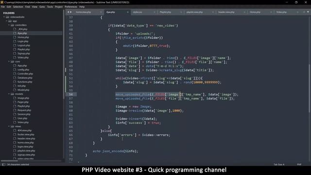 Video website using PHP OOP MVC Framework from scratch #3 | Quick programming tutorial смотреть онлайн