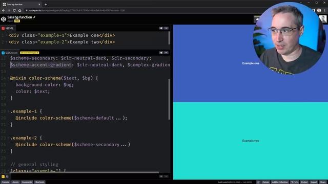 Create a color theme mixin with Sass смотреть онлайн
