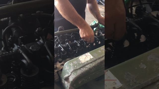 #ом366 #мерседес #регулировкаклапанов