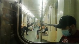 Поездка от Комсомольской до павелецкой в составе 81-740.4/741.4