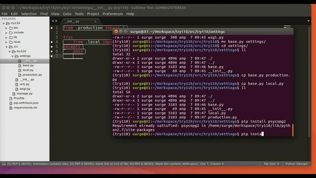 Django 1.10 "Landing page" от 0+ #2 Heroku: подготовка проекта Django для запуска на Heroku смотреть онлайн
