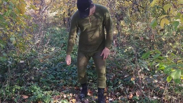 Обзор на НАТЕЛЬНОЕ СЕТЧАТОЕ БЕЛЬЁ "Спецназ". ооо "Союзспецоснащение". Часть 2. Две недели спустя. смотреть онлайн