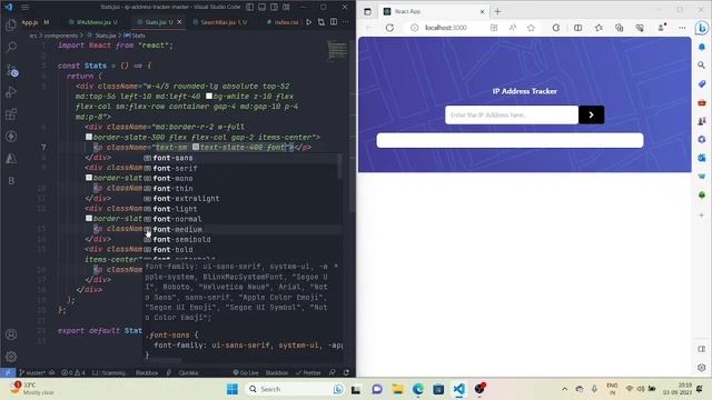 IP Address Tracker using react | Frontend Mentor Challenge | #react #javascript #api #tailwindcss смотреть онлайн